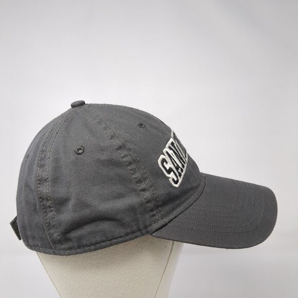 San Diego Zoo Strapback Hat Gray One Size Solid Adjustable Embroidered - Picture 4 of 8